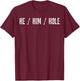 Funny He Him Hole Quote He Him Hole Cool Women T-Shirt - T-Shirt | Maroon