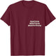 HMM: Hydrate Mediate Masturbate T-Shirt - T-Shirt | Maroon