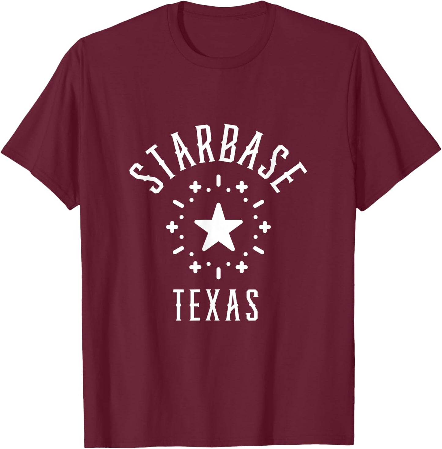 Starbase Texas Boca Chica Starship Space Travel Souvenir T-Shirt - T-Shirt | Maroon