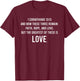 Christian Bible Verse First Corinthians 13:13 These 3 Remain T-Shirt - T-Shirt | Maroon