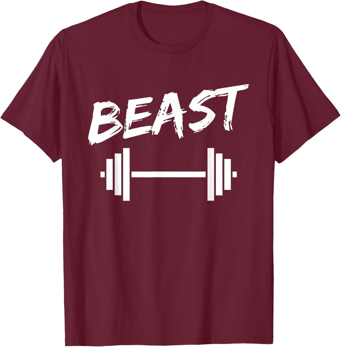 Beast Father Son Fitness Bodybuilding Matching T-Shirt - T-Shirt | Maroon