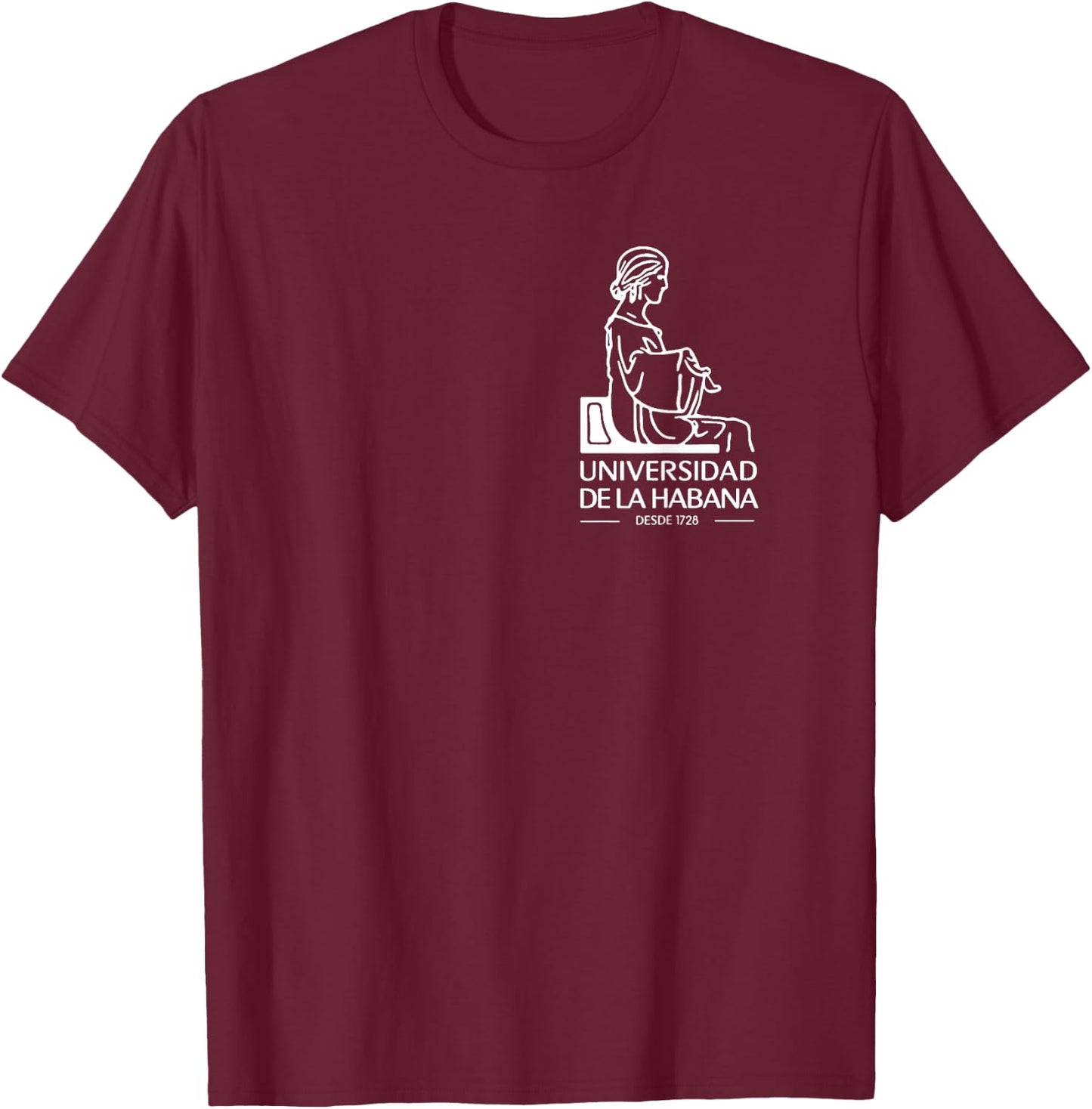 Universidad de La Habana T-Shirt - T-Shirt | Maroon