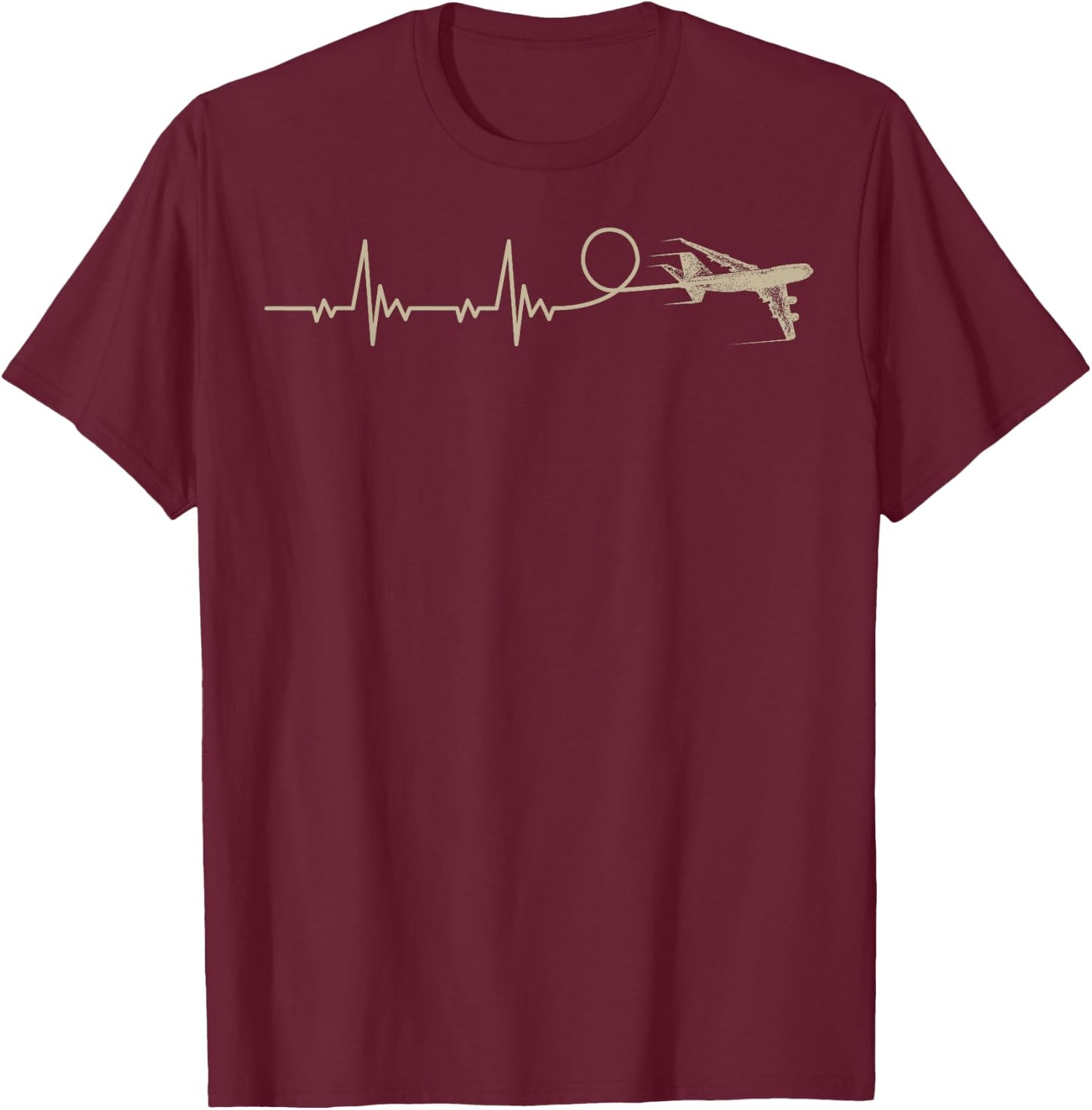 Cool Pilot Art Women Aviation Aviator Airplane Pilot T-Shirt - T-Shirt | Maroon