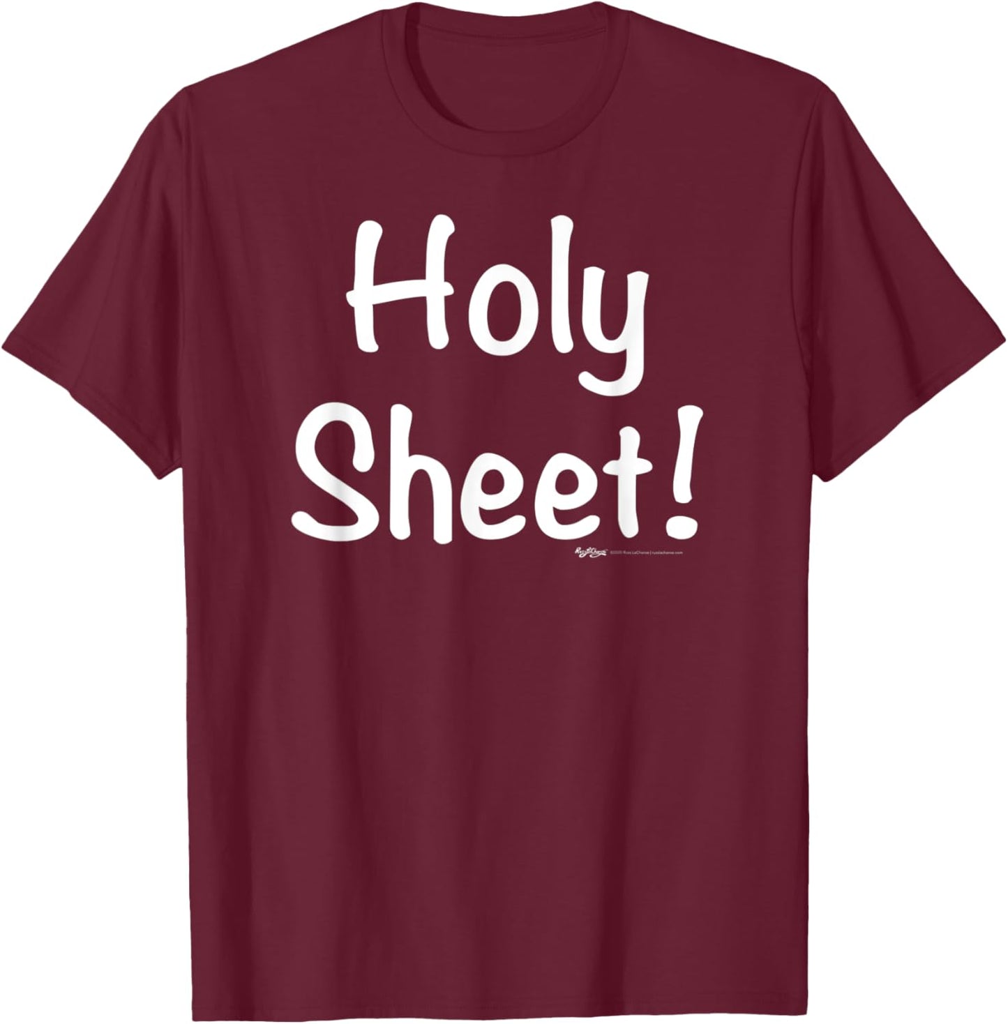 Holy Sheet! Nap T-Shirt - T-Shirt | Maroon