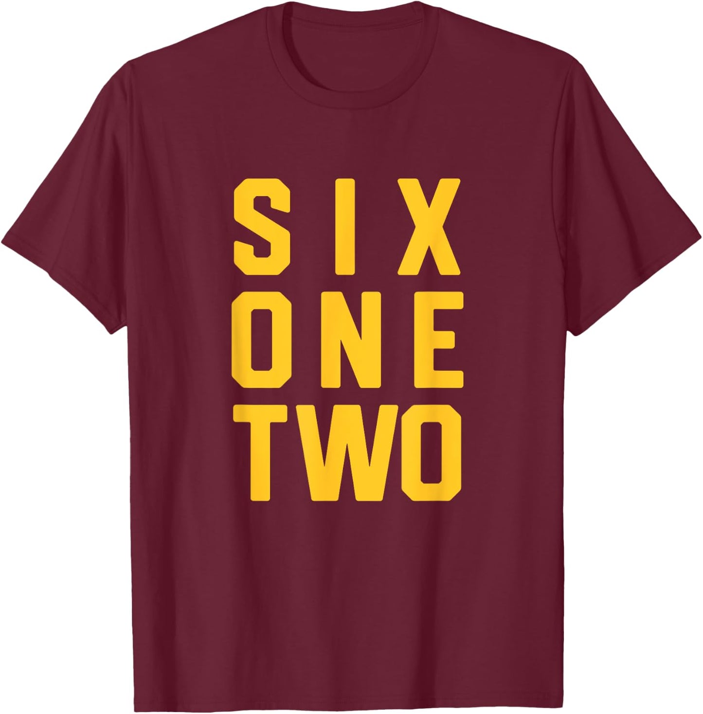 Area Code 612 Six One Two Vintage Minneapolis MN T-Shirt - T-Shirt | Maroon