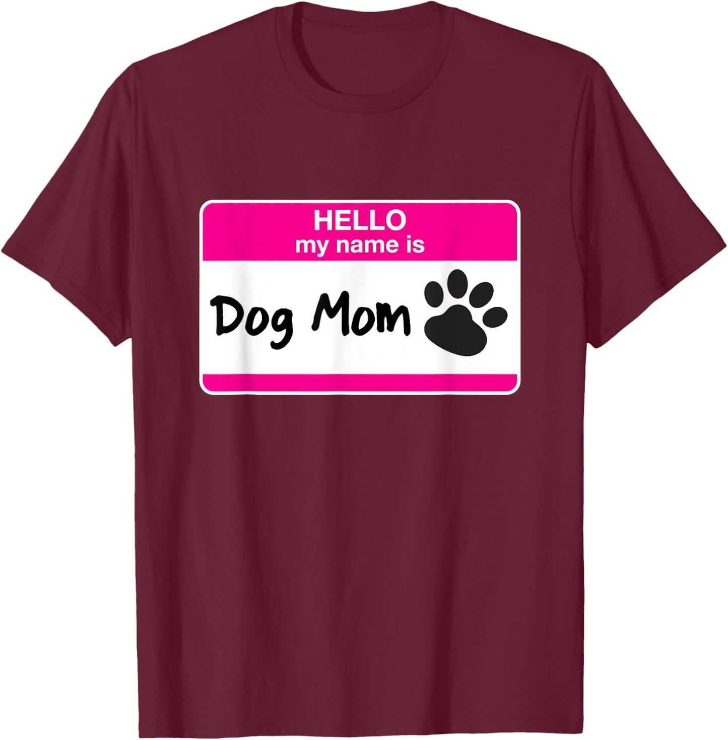 Funny Dog Mom Pet Dog Lover Adoption Rescue Foster Shelter Women Kids T-Shirt - T-Shirt | Maroon