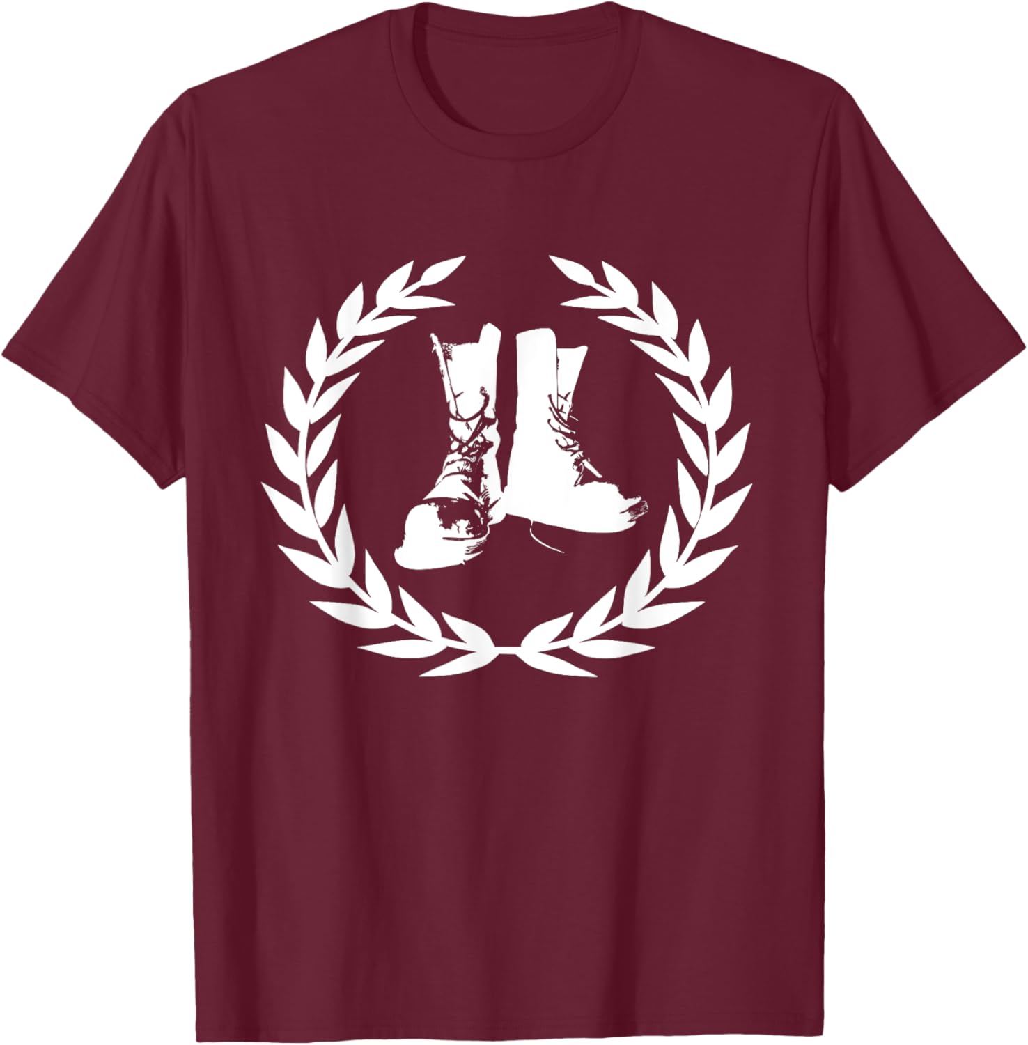 Ska, punks, OI, rude boy, boots, boots, skinhead T-Shirt - T-Shirt | Maroon