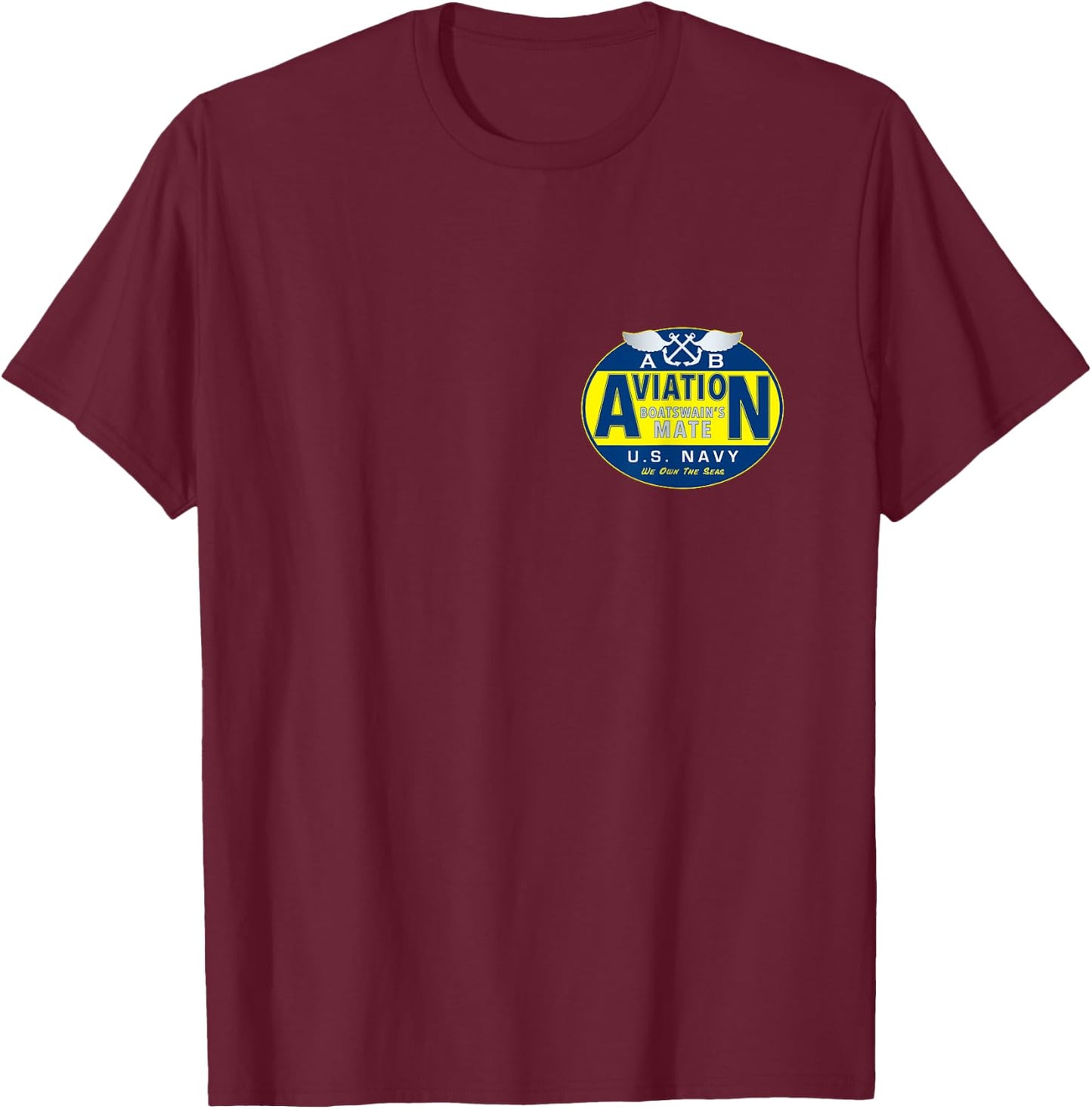 Aviation Boatswain’s Mate U.s. Navy T-Shirt - T-Shirt | Maroon
