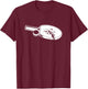 Table tennis old butterfly design for table tennis players T-Shirt - T-Shirt | Maroon