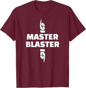 Master Blaster shirt T-Shirt - T-Shirt | Maroon