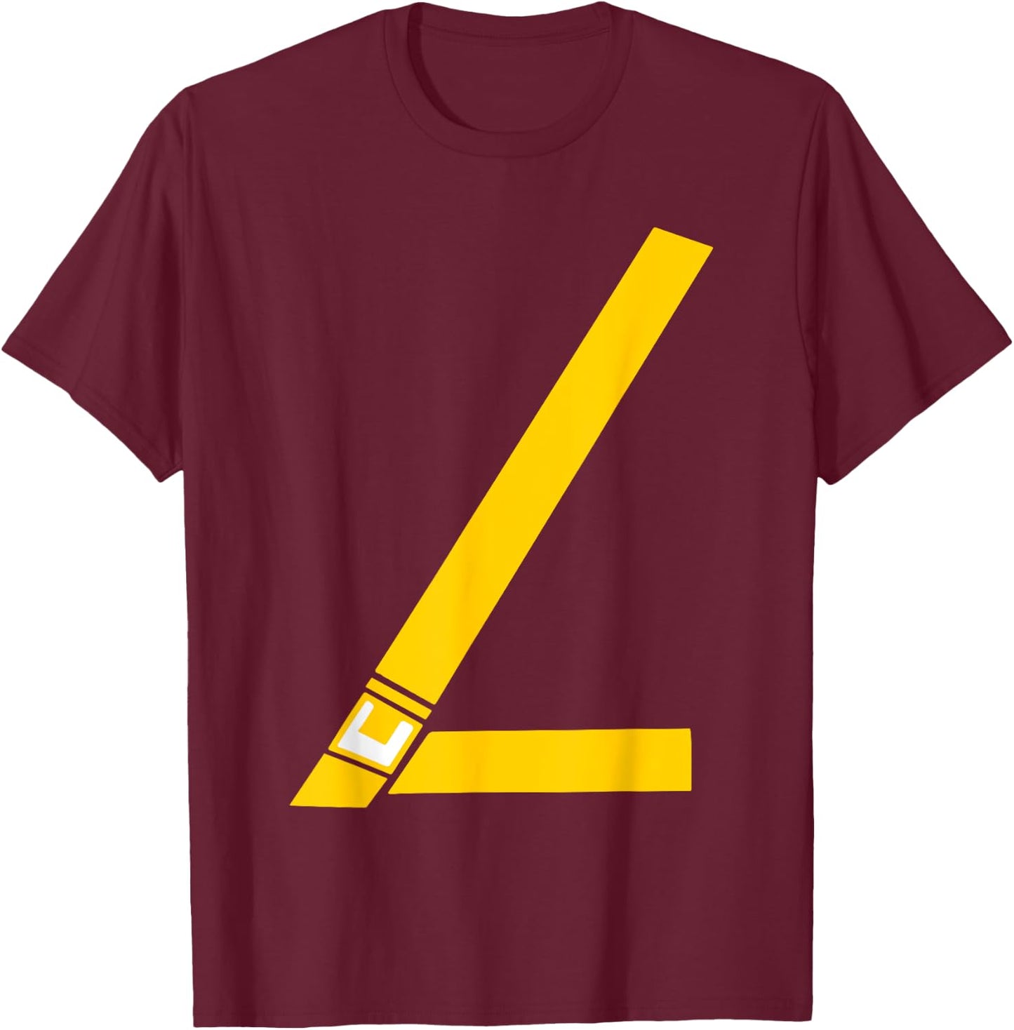 Seat belt seat belt design for motorists T-Shirt - T-Shirt | Maroon