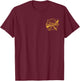 Golden Batch Crossing Pick Breast Pocket for Gold Digger T-Shirt - T-Shirt | Maroon