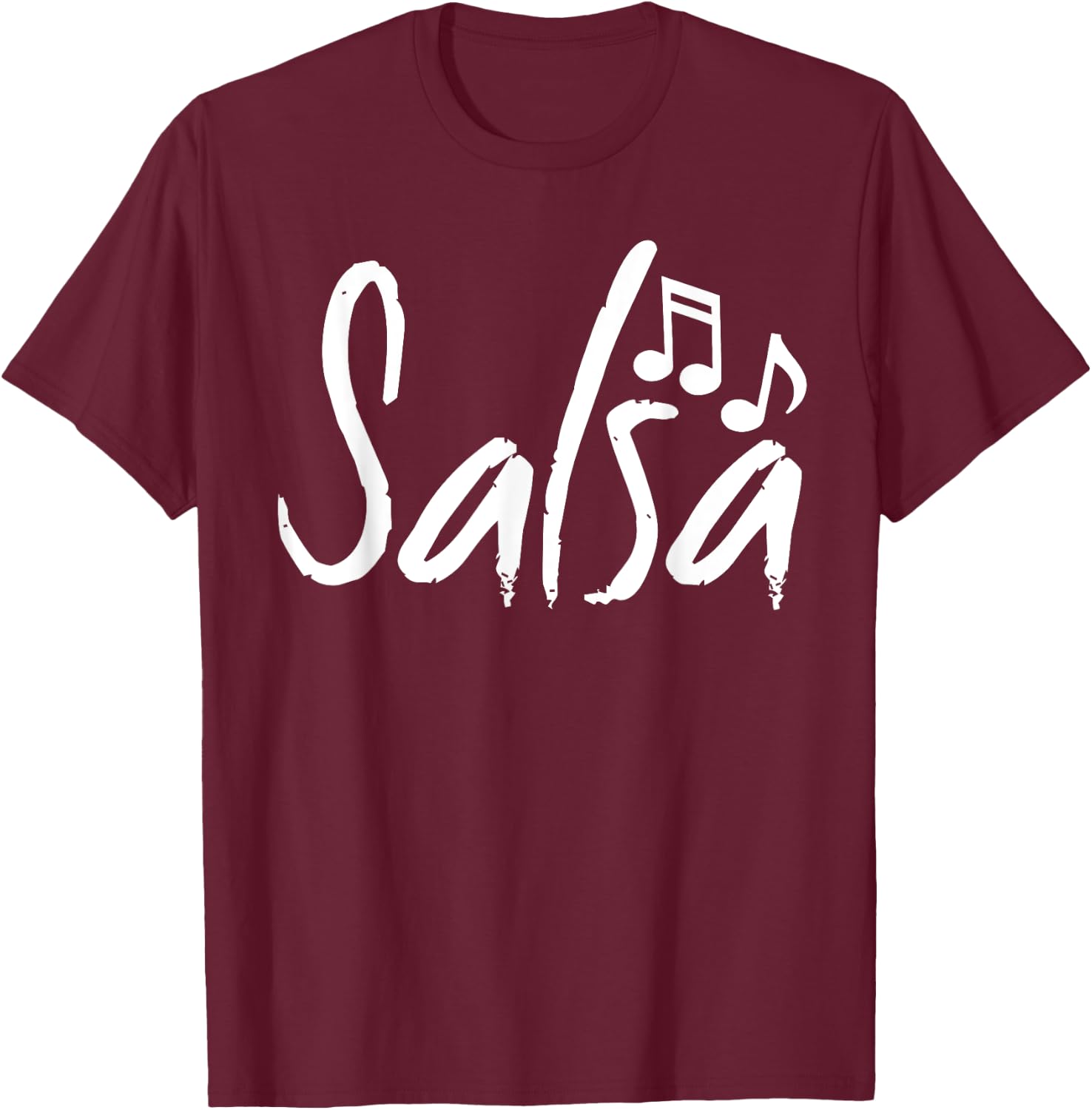 Dance Shirt Salsa Funny Dancing Gifts T-Shirt - T-Shirt | Maroon