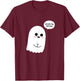 Funny Halloween Excuse Me But Boo Costume T-Shirt - T-Shirt | Maroon