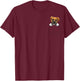 Boxer Dog Pocket Boxer Dog In Pocket Boxer Peeking T-Shirt - T-Shirt | Maroon