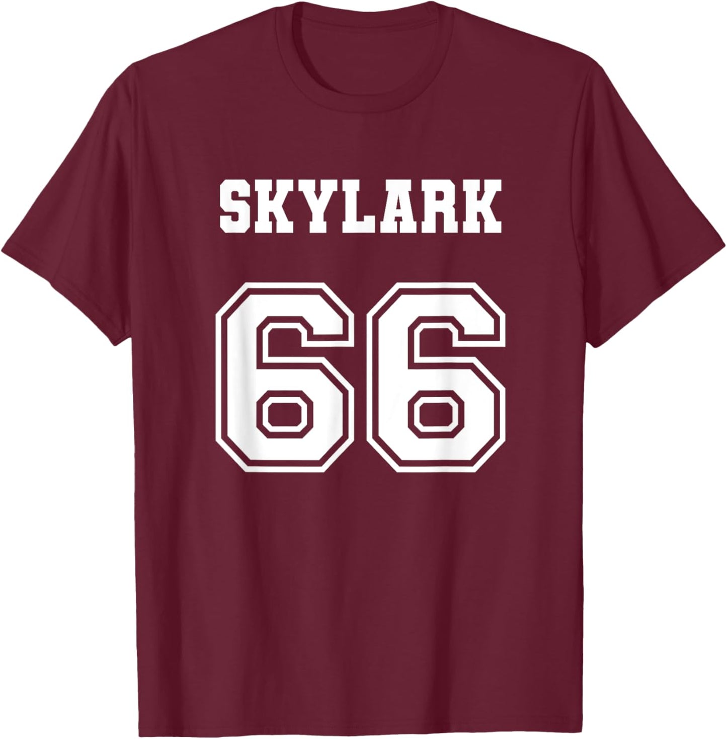 Jersey Style Skylark 66 1966 Old School Muscle Classic Car T-Shirt - T-Shirt | Maroon