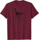 Wren Bird T-Shirt - T-Shirt | Maroon