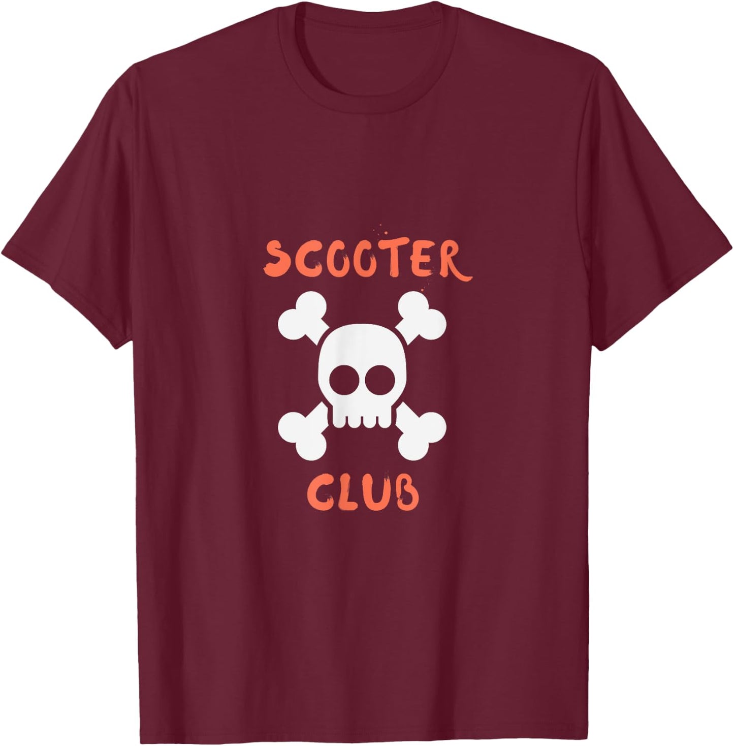 Scooter Club T-Shirt - T-Shirt | Maroon