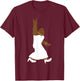 Bigfoot Rock and Roll Bachelorette Party Gift Bride T-Shirt - T-Shirt | Maroon