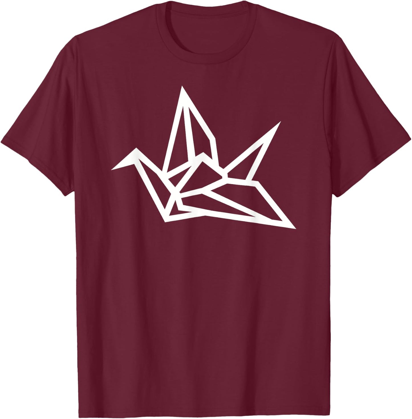 Origami crane T-Shirt - T-Shirt | Maroon