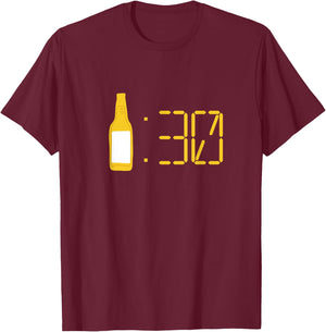 Beer Thirty T-Shirt - T-Shirt | Maroon