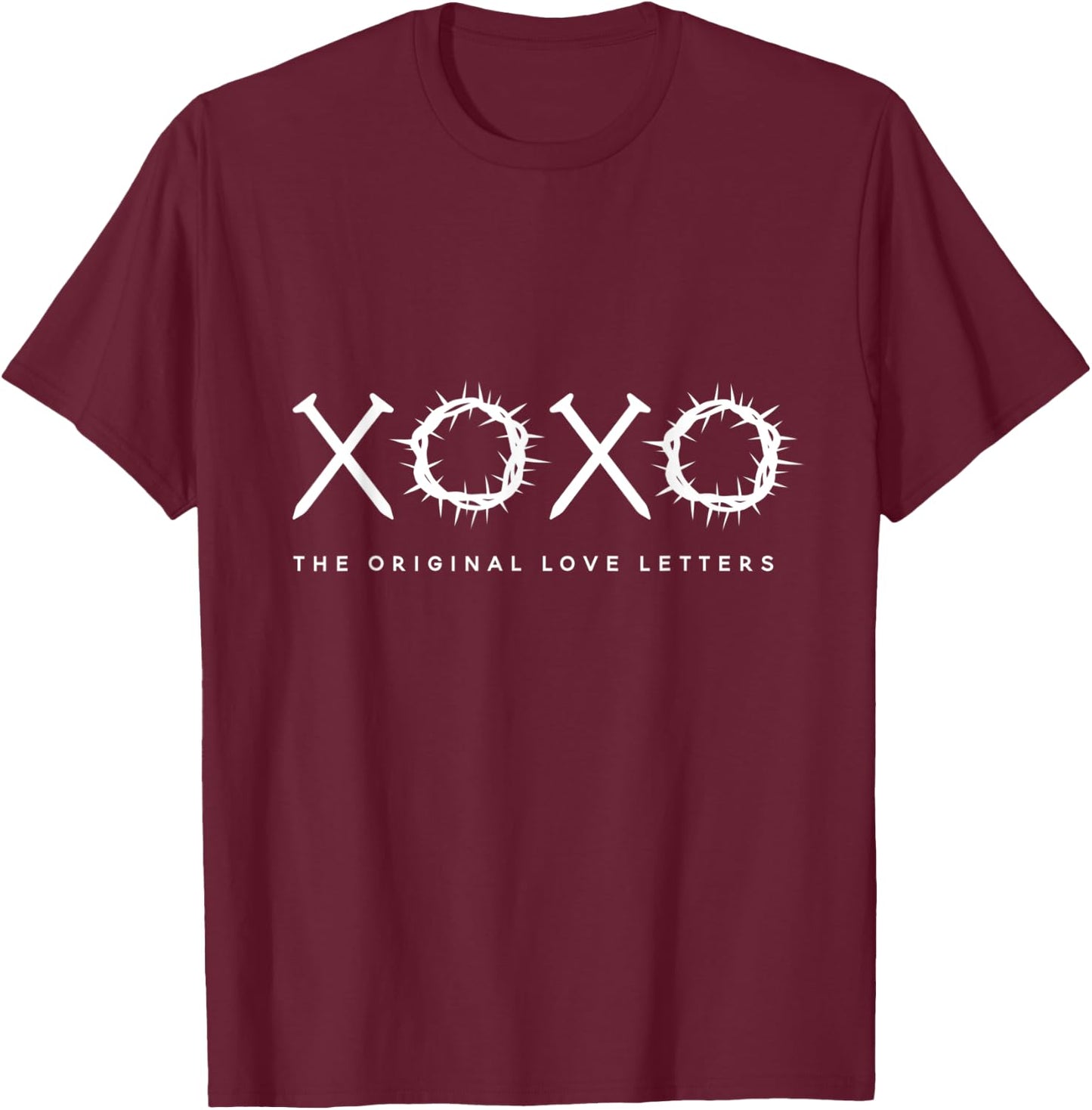 XoXo The Original Love Letters T-Shirt - T-Shirt | Maroon