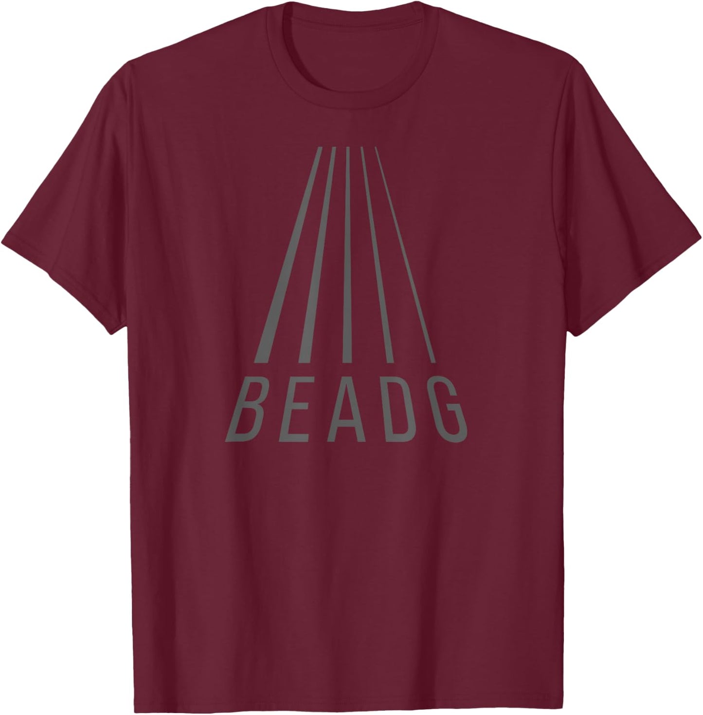 BEADG 5 String Perspective - Bass Guitar / Bass Player T-Shirt - T-Shirt | Maroon