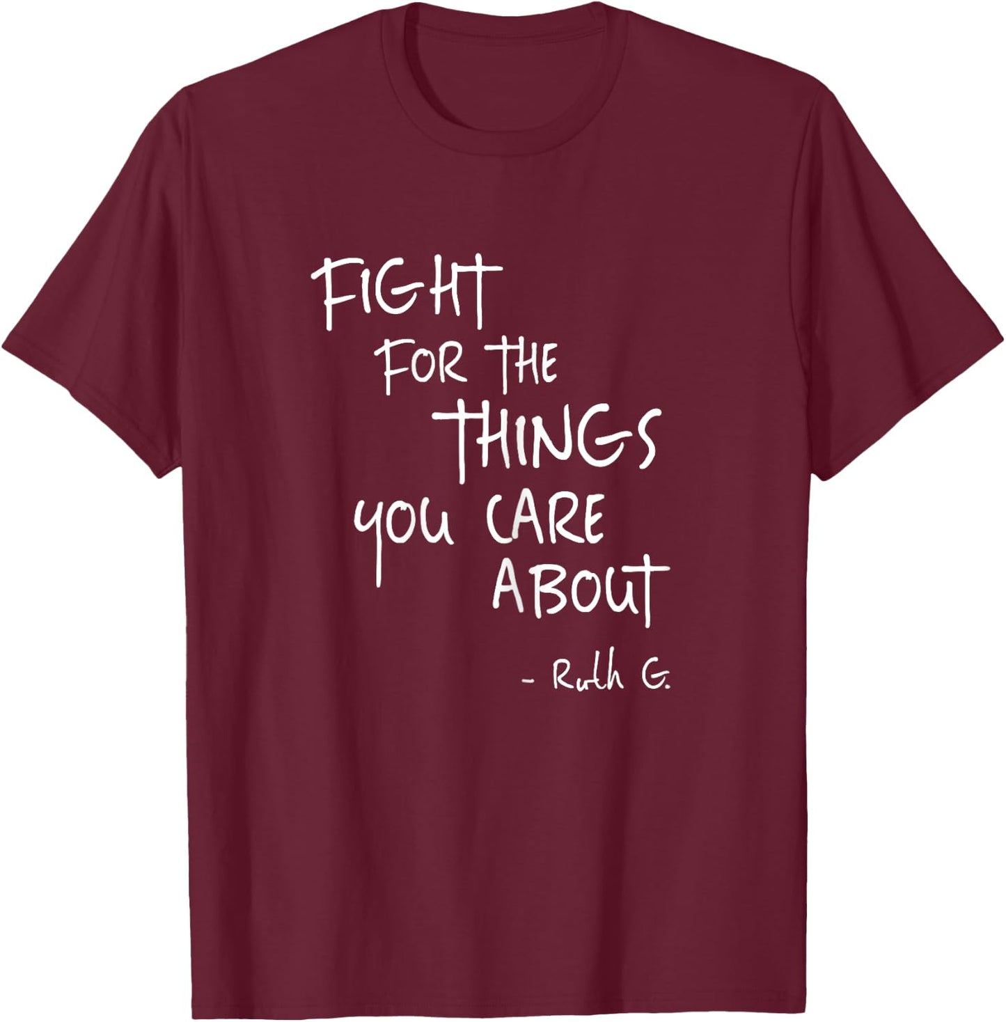 Equal Rights Women Rights Political Feminism Feminist Gift T-Shirt - T-Shirt | Maroon