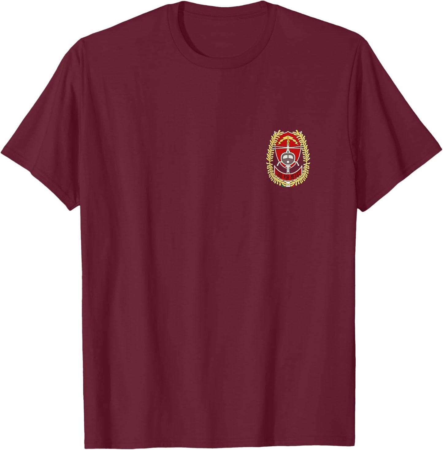 GAFEs Mexican Special Force Fuerzas Especiales - BACKPRINT T-Shirt - T-Shirt | Maroon