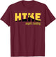 HIKE ANGELS LANDING Classic Hiking Gift T-Shirt - T-Shirt | Maroon