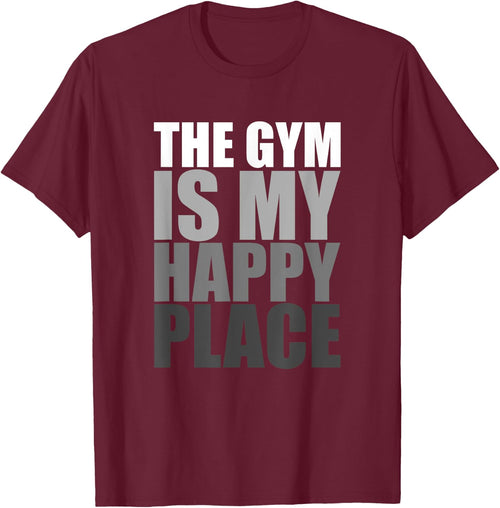 The Gym Is My Happy Place Gymnast Gymnastics Weight Lifting