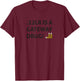 .22LR IS A GATEWAY DRUG Black Hunter Sports Shooters T-Shirt - T-Shirt | Maroon