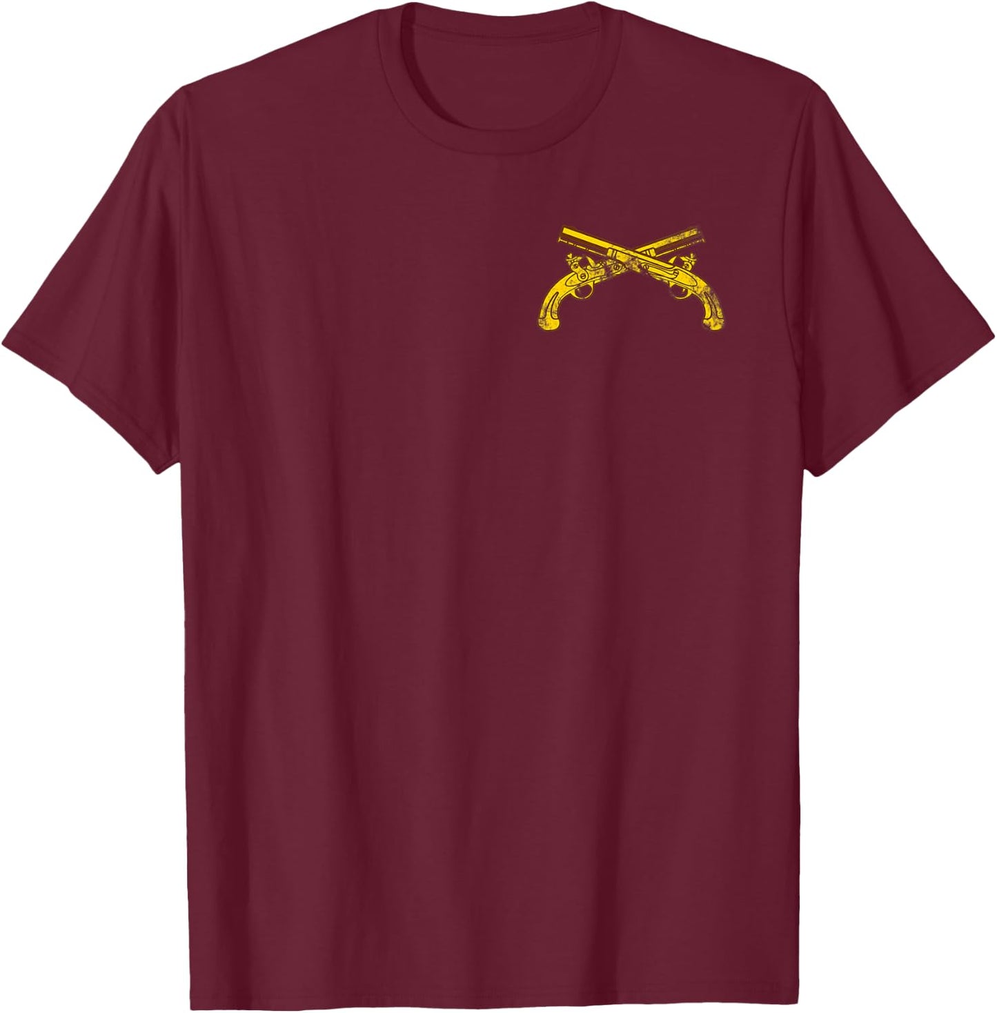US Army Military Police Branch MP 31B - 95B Distressed Look T-Shirt - T-Shirt | Maroon