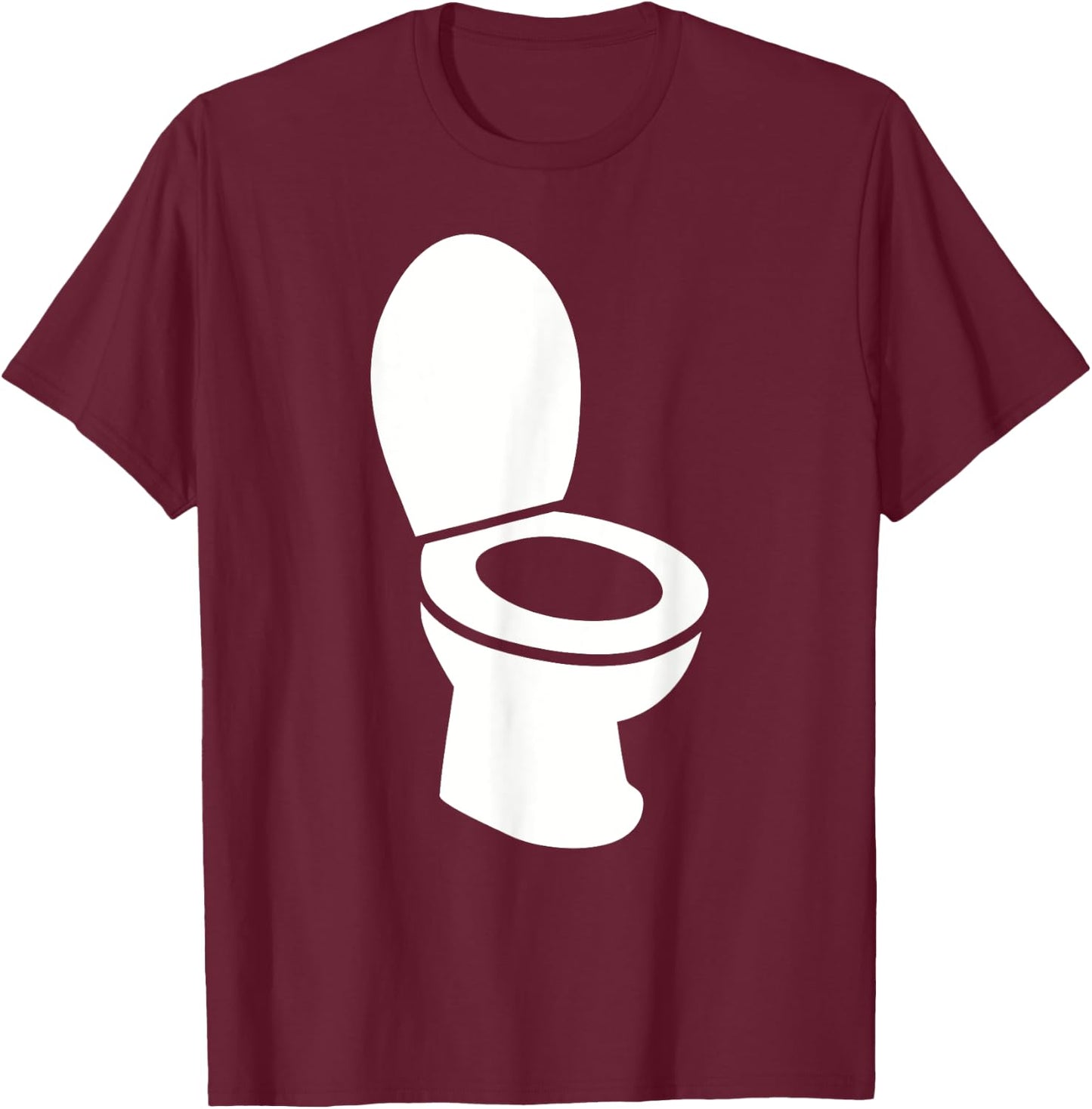 Toilet T-Shirt - T-Shirt | Maroon