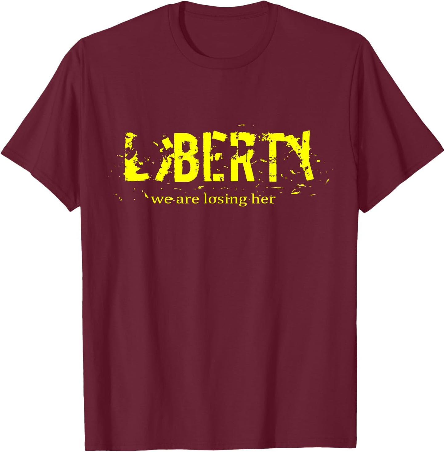 Liberty & Freedom T Shirt gift , Women and Children T-Shirt - T-Shirt | Maroon