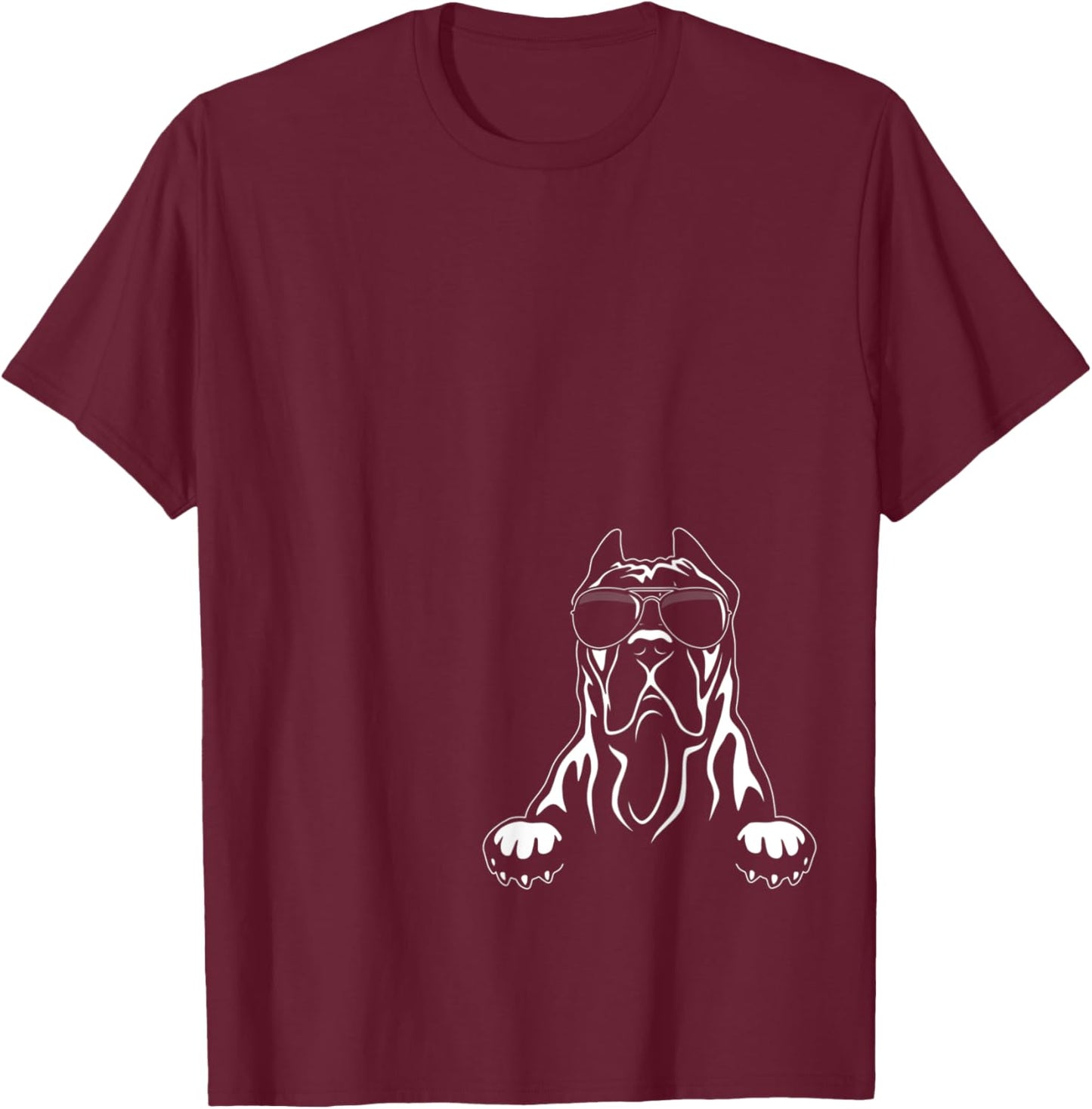 Great Gift Christmas Very Cool Presa Canario T-Shirt - T-Shirt | Maroon
