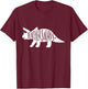 Teachersaurus Like A Normal Teacher Awesome Dinosaur Teacher Men Women Girls Kids T-Shirt - T-Shirt | Maroon