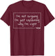 HOA Gift Quote Personalized Name Funny Birthday Joke Idea T-Shirt - T-Shirt | Maroon