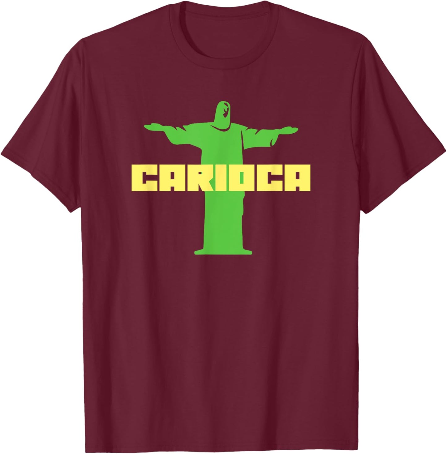 Carioca - Rio de Janeiro Brazil T-Shirt - T-Shirt | Maroon