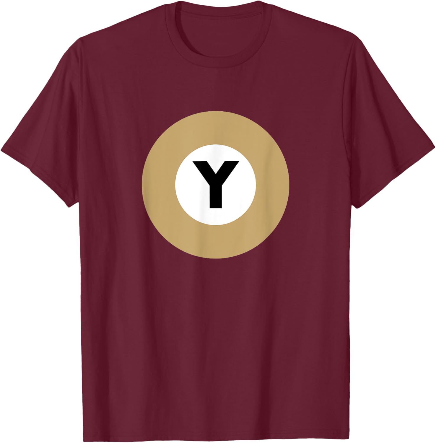 A Tokyo Metro Yurakucho Line T-Shirt - T-Shirt | Maroon