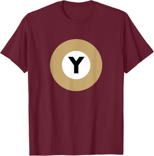 A Tokyo Metro Yurakucho Line T-Shirt - T-Shirt | Maroon