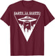 Earth Is Ghetto - Alien UFO Abduction T-Shirt - T-Shirt | Maroon