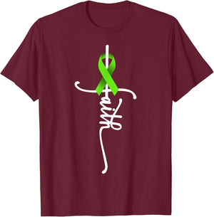 Mental Health Faith Mental Health Awareness Gifts Depression T-Shirt - T-Shirt | Maroon