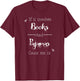 If It Involves Books and Pajamas Count Me In Funny T-Shirt - T-Shirt | Maroon
