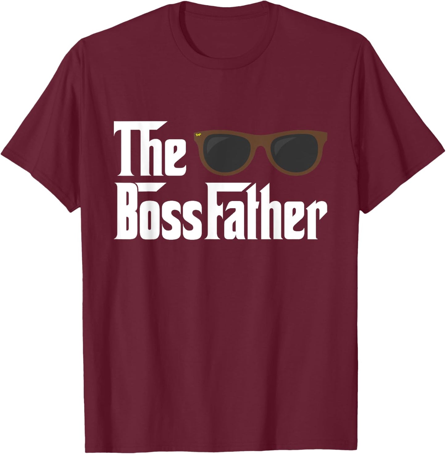 Mini Boss Father Mother Son Daughter Baby Matching T-Shirt - T-Shirt | Maroon