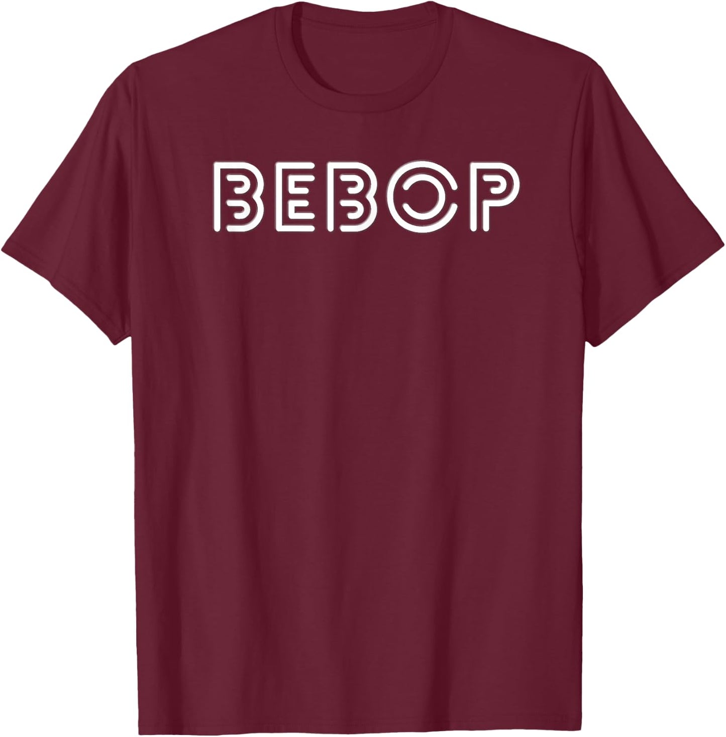 BEBOP Jazz T-Shirt - T-Shirt | Maroon