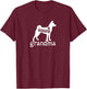 Basenji Dog Grandma Lover Gifts Cute Dog Mom Owner T-Shirt - T-Shirt | Maroon