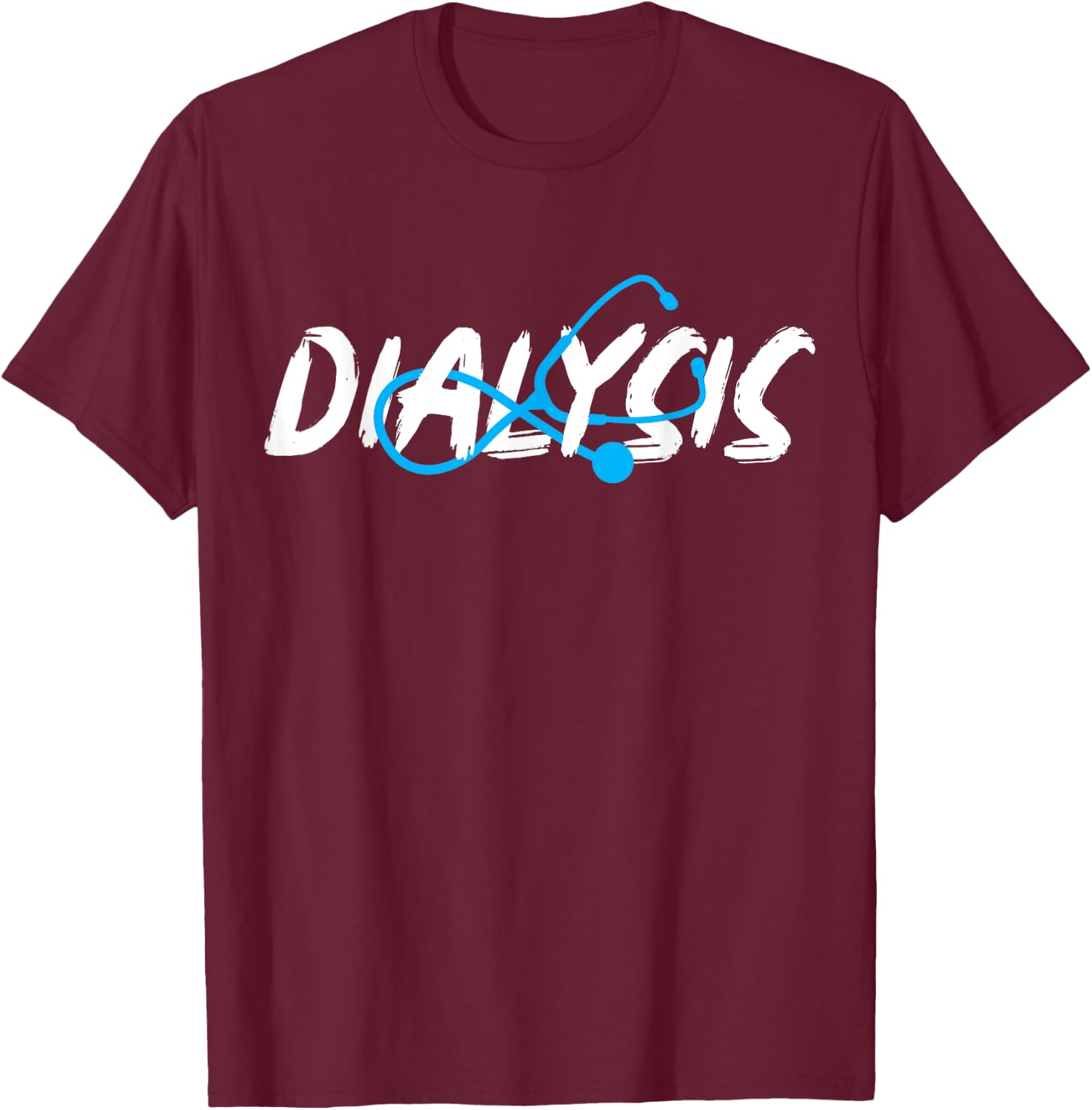 Dialysis Nephrology Technician Nurse Gifts Women's Black Modern T-Shirt - T-Shirt | Maroon