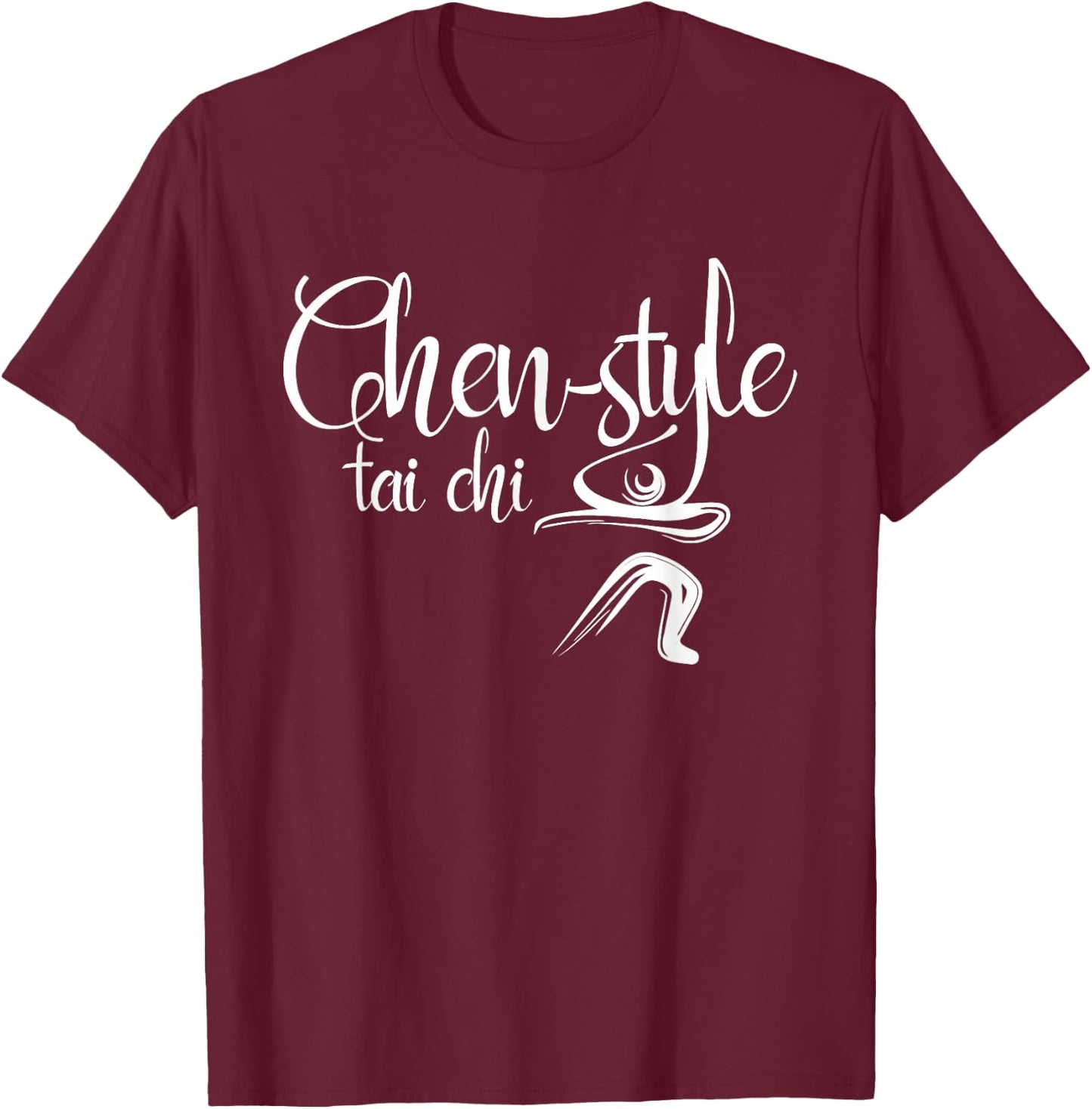 Chen-Style Tai Chi T-Shirt - T-Shirt | Maroon