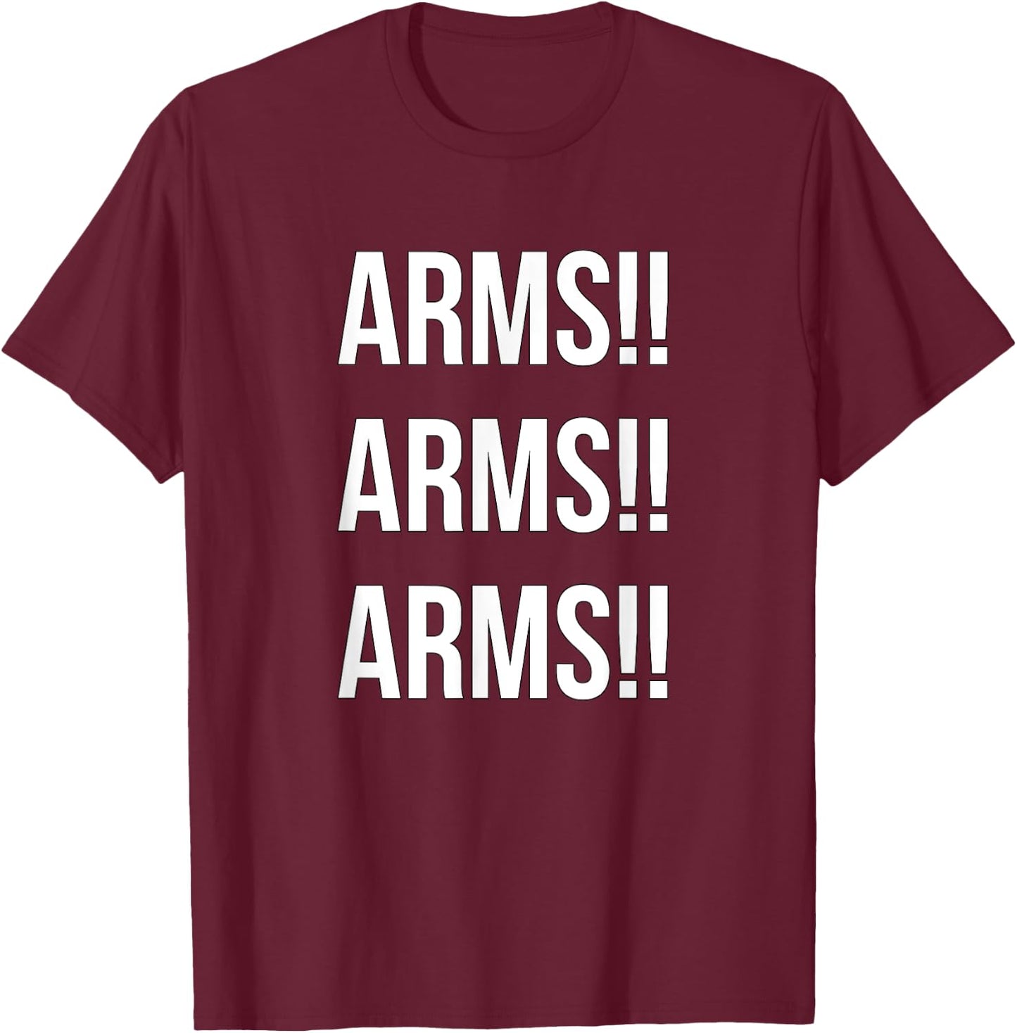 Funny Shirt For Track Coach Arms HS Running Form T Shirt T-Shirt - T-Shirt | Maroon